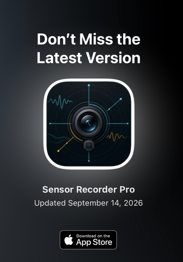 Sensor Recorder Pro latest release
